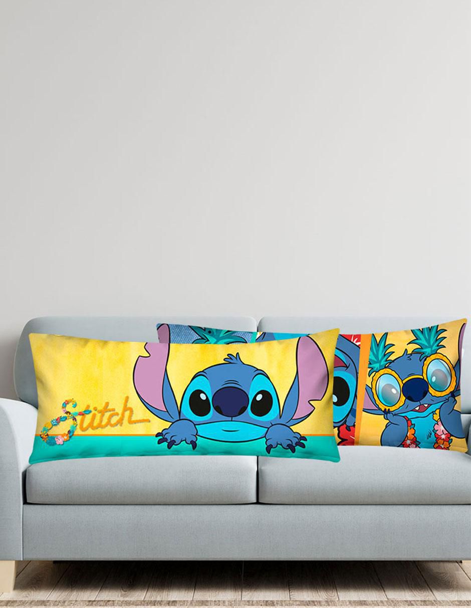 Almohada Súper Jumbo Stitch Trópico firmeza media 4