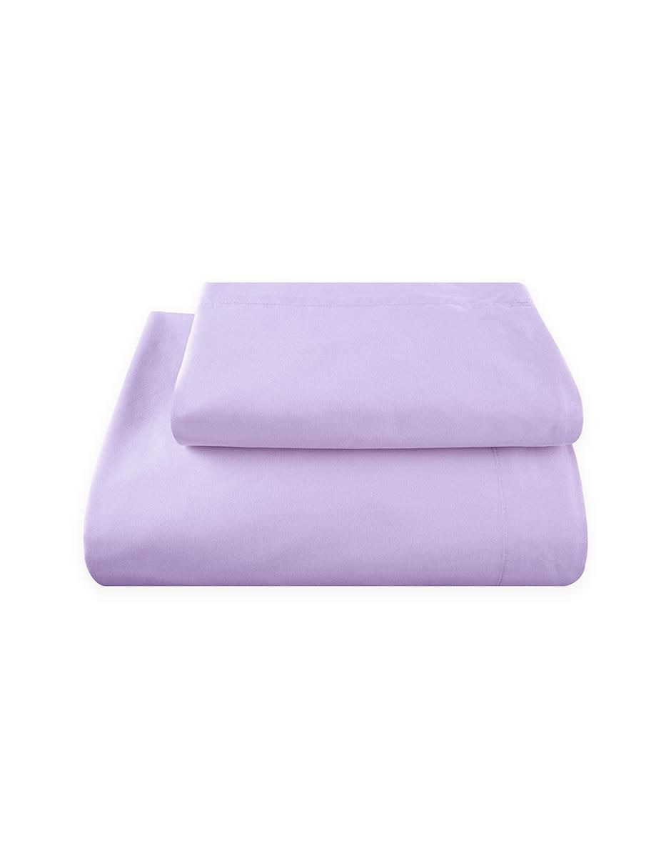 Juego de sábanas de microfibra Sumie Mauve 4