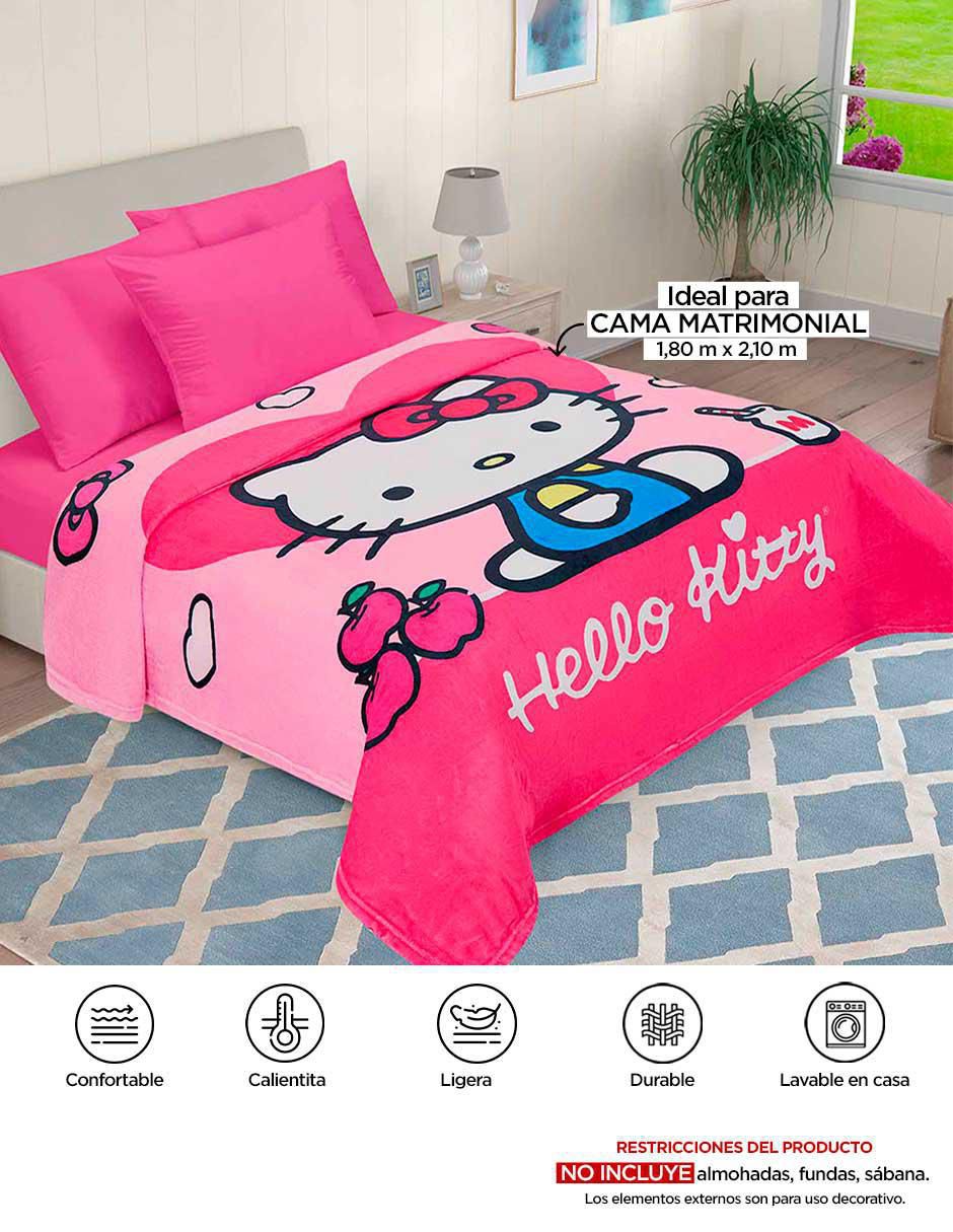 Cobertor Hello Kitty Serenity Pink 7