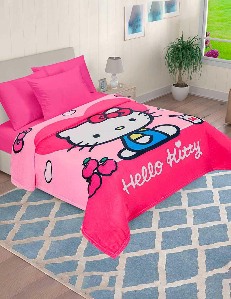 Cobertor Hello Kitty Serenity Pink 3