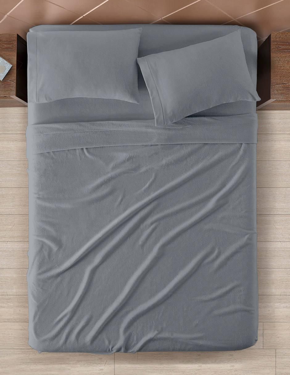 Juego de sábanas de franela 240 hilos Polar Oxford 4
