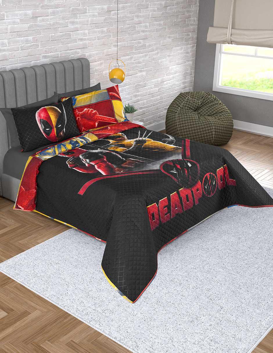Set de colcha Deadpool Antihéroes 3