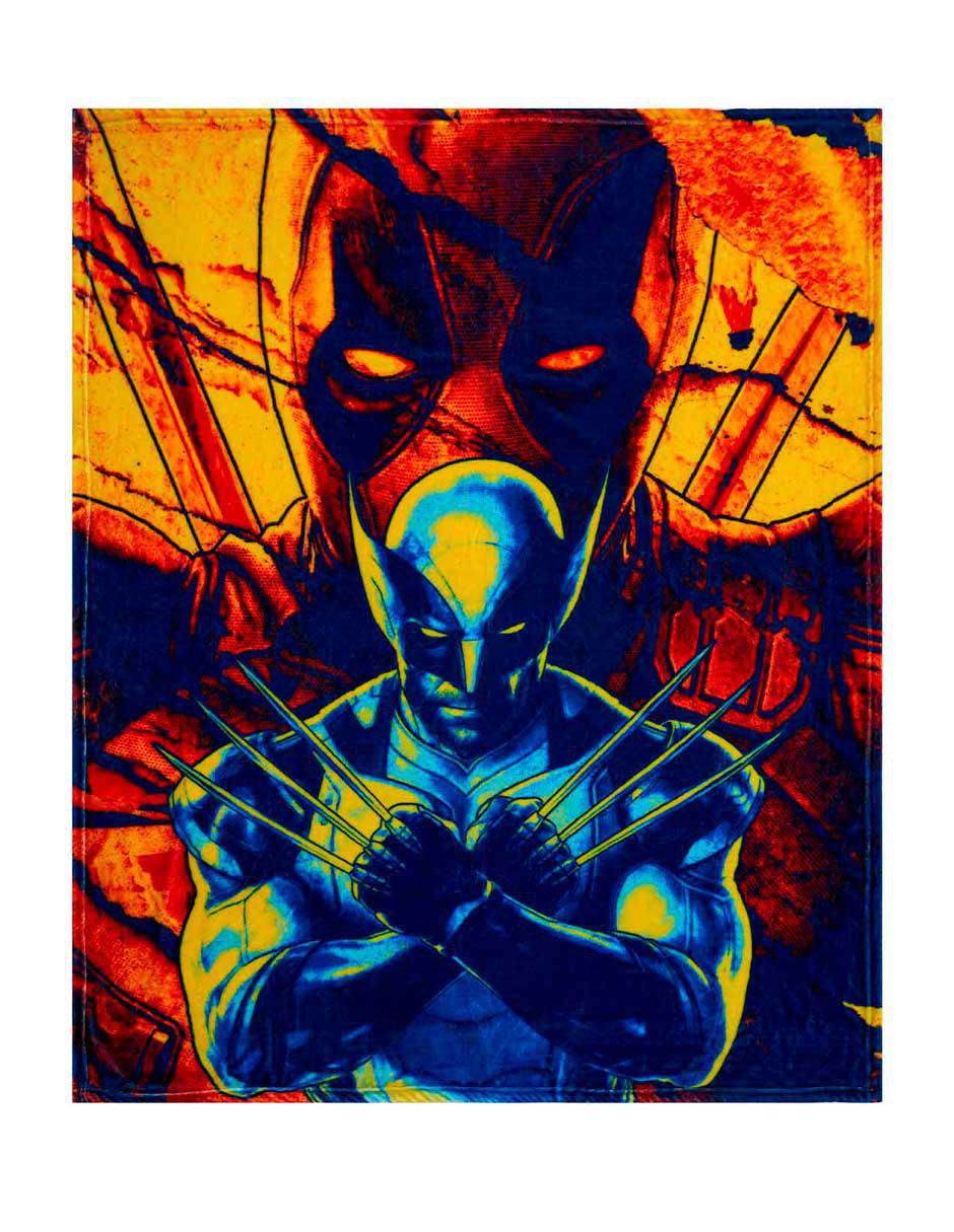 Cobertor Deadpool Frazada Masks 2