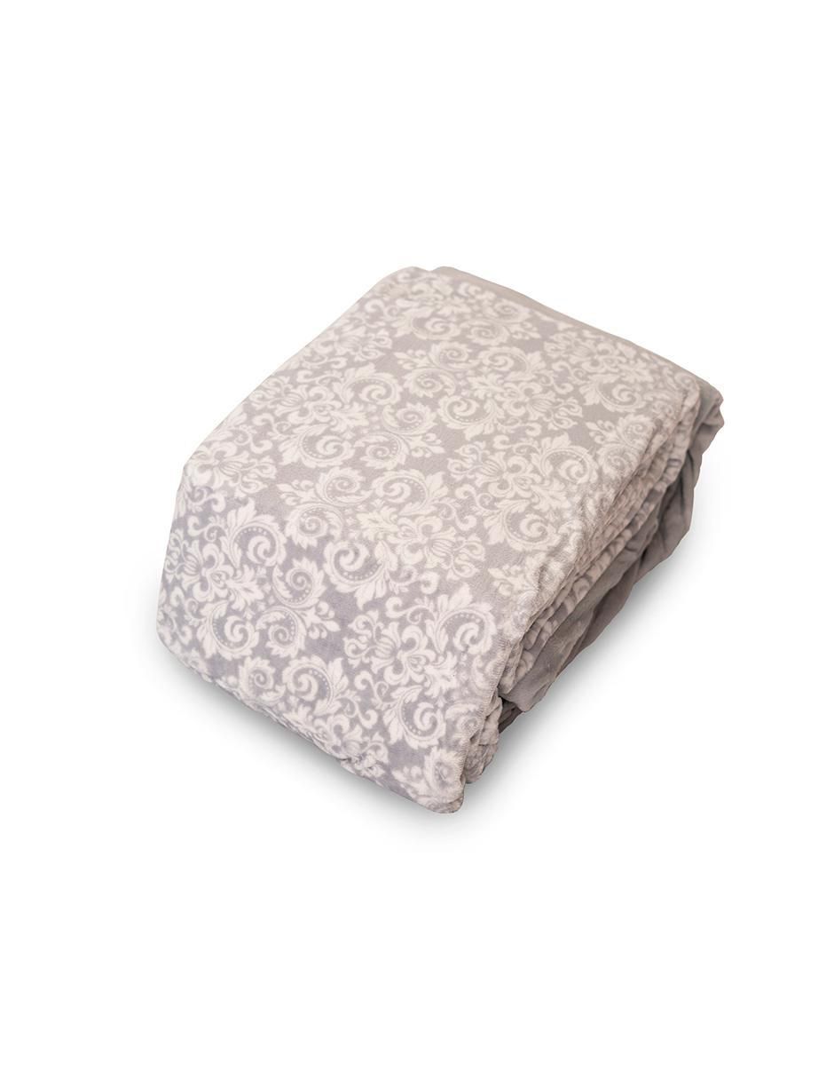 Juego de sábanas de franela flannel quebec gris 3