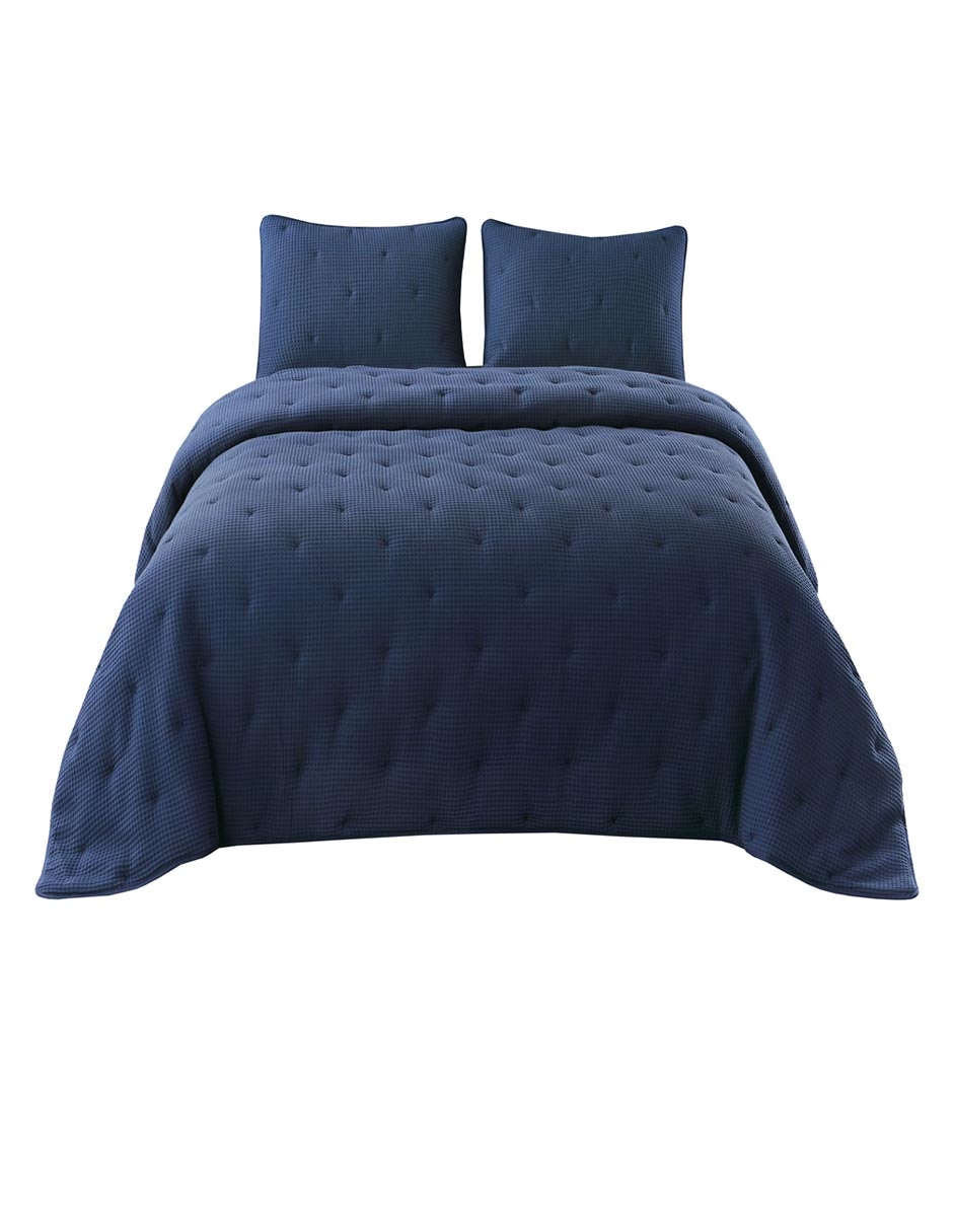 Set de colcha Waffle 3