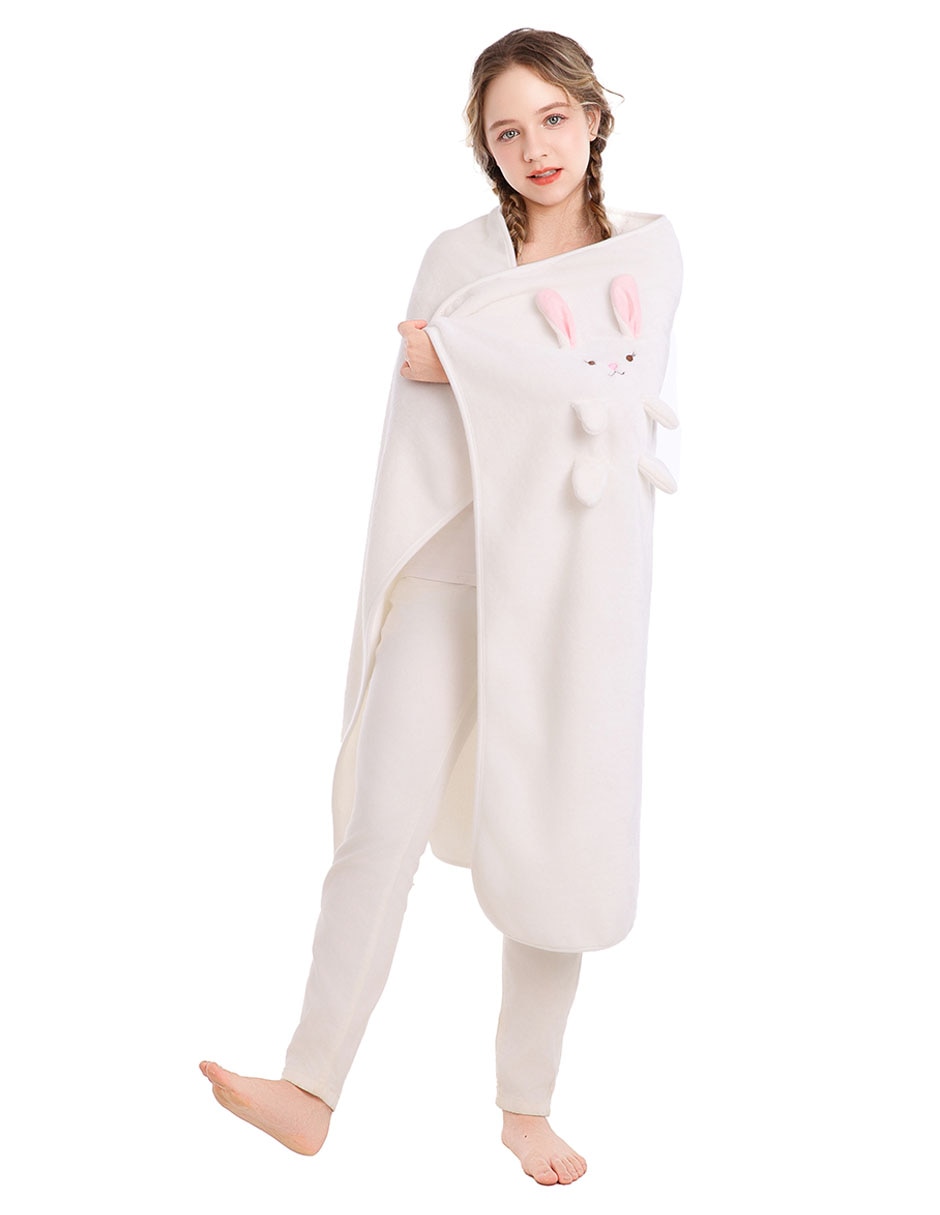 Frazada de tejido plano Travel Bunny para niña 9