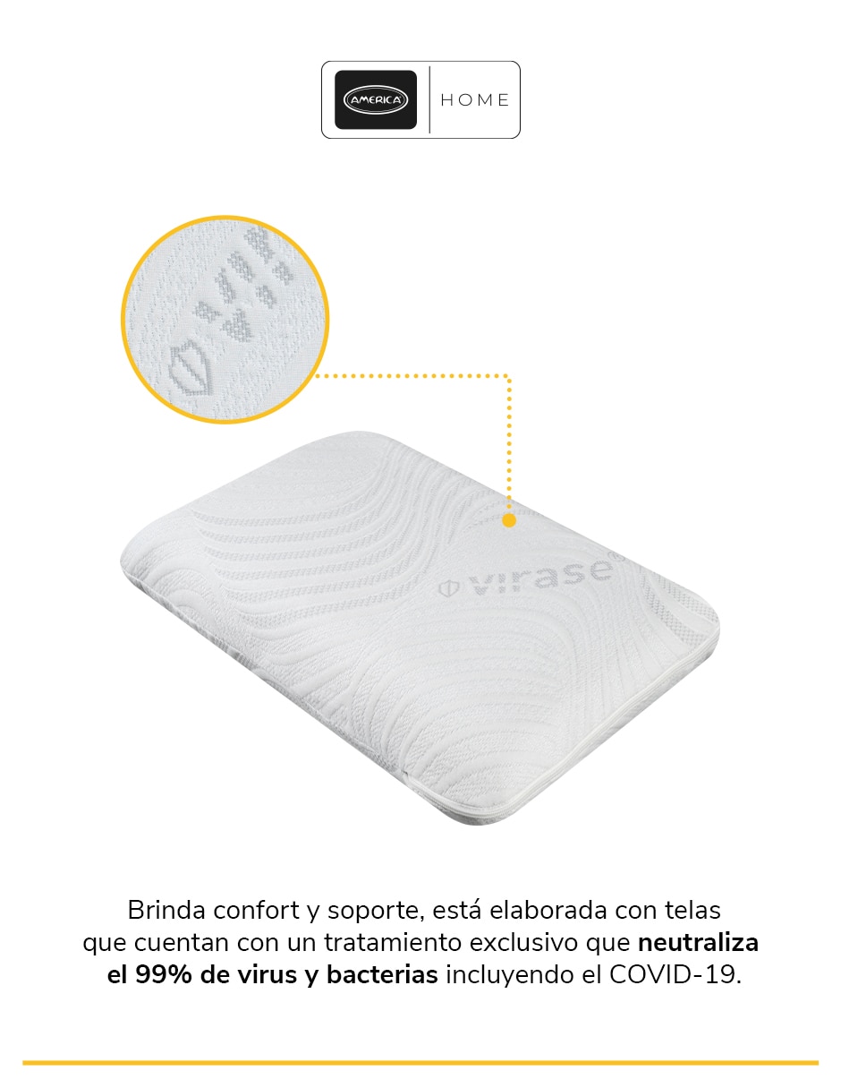 Almohada Virase firmeza media 6