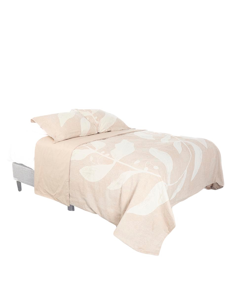 SET FUNDA DUVET DALILA, KS, KHAKI HAUS