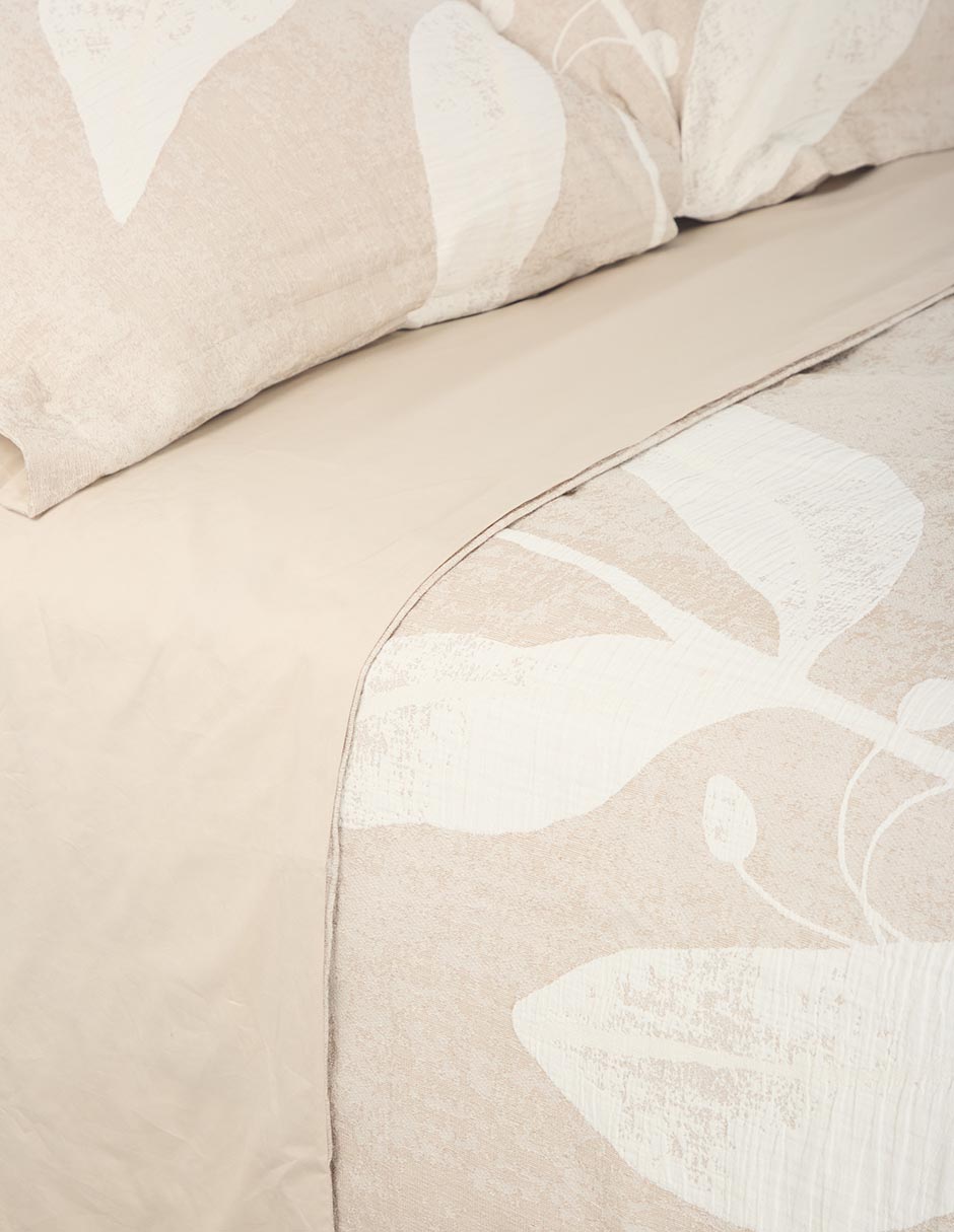 SET FUNDA DUVET DALILA, KS, KHAKI HAUS