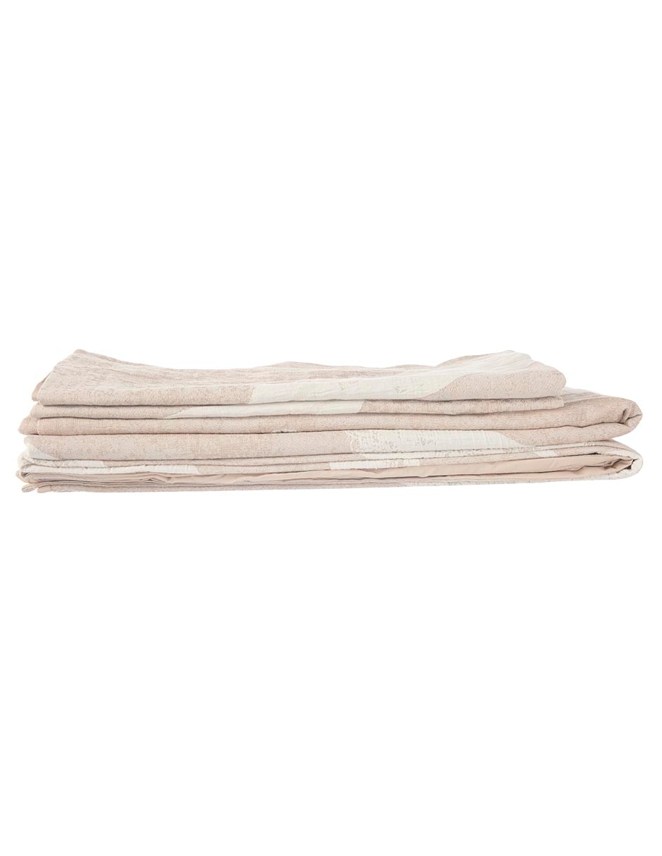 SET FUNDA DUVET DALILA, KS, KHAKI HAUS