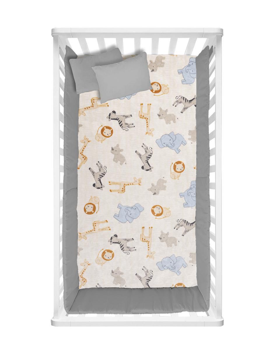 Cobertor estampado animal 5