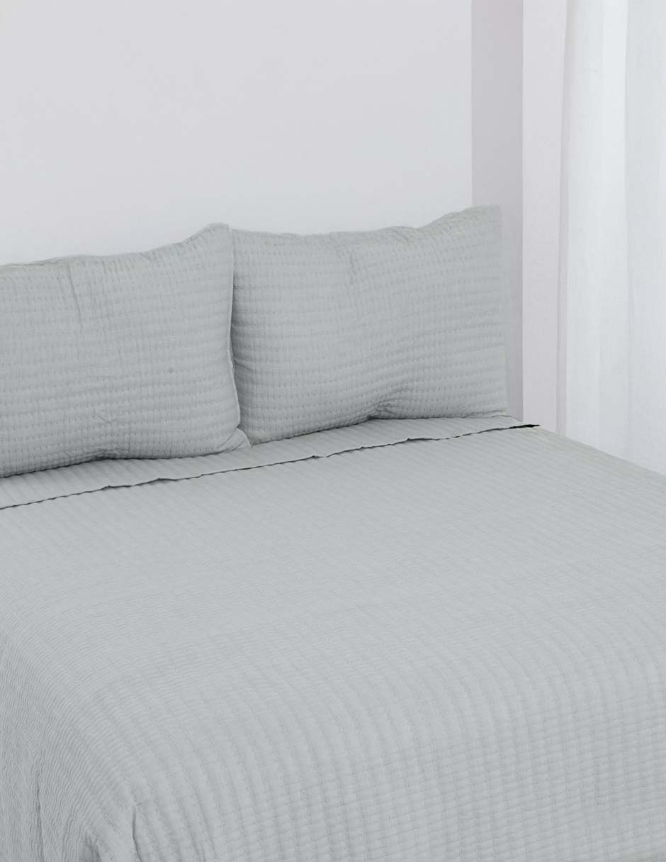 Set de colcha Linen Stitch
