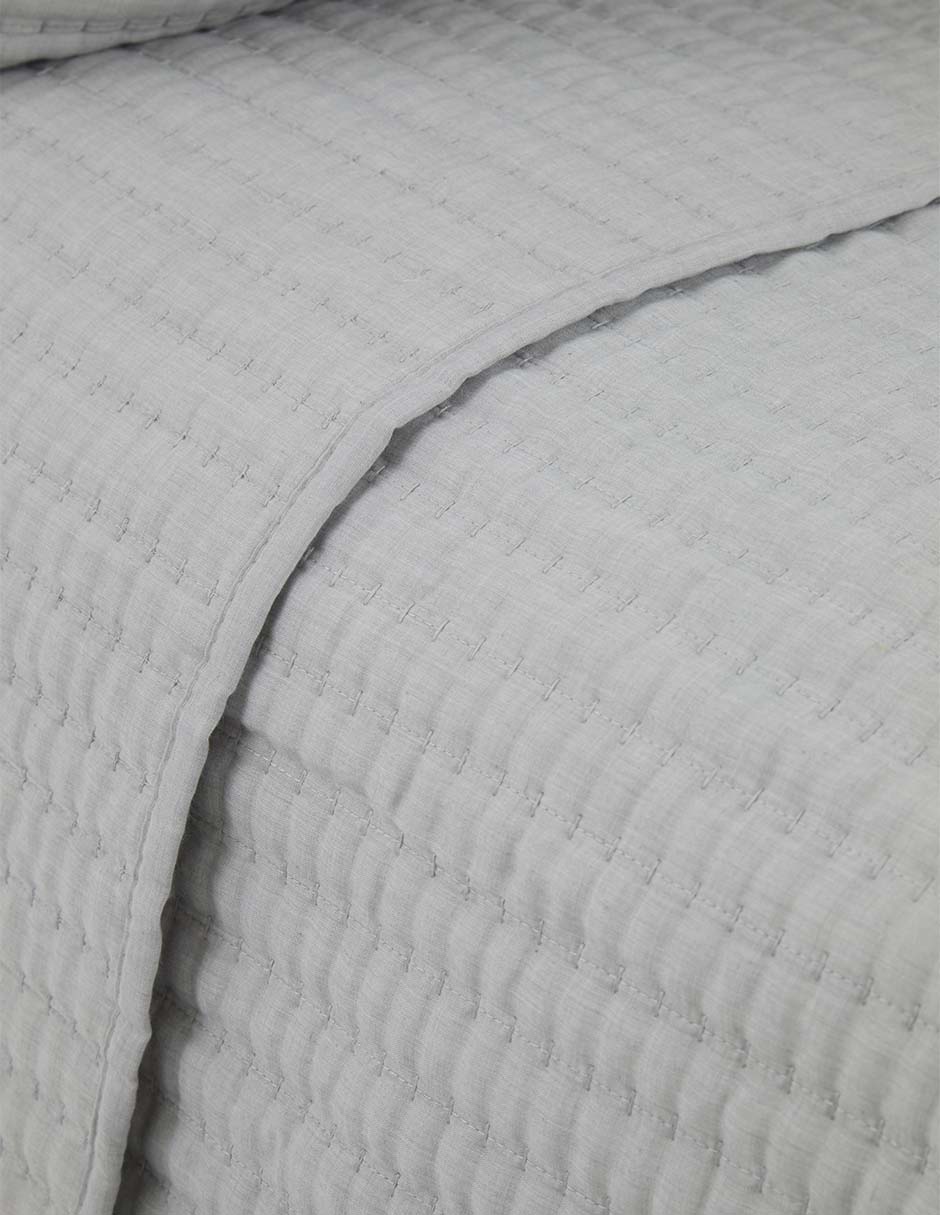 Set de colcha Haus Linen Stitch