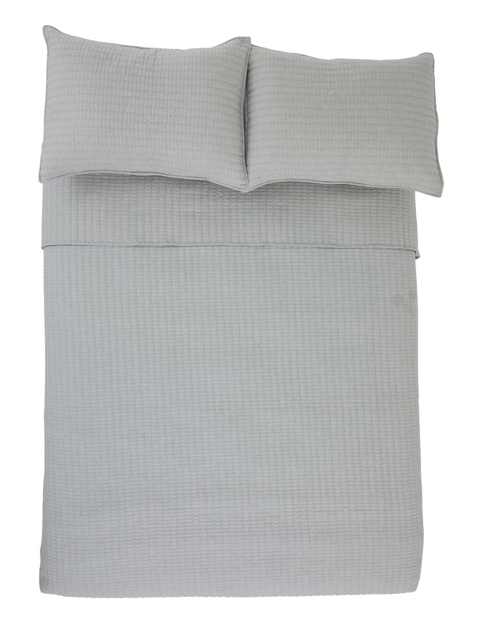 Set de colcha Haus Linen Stitch