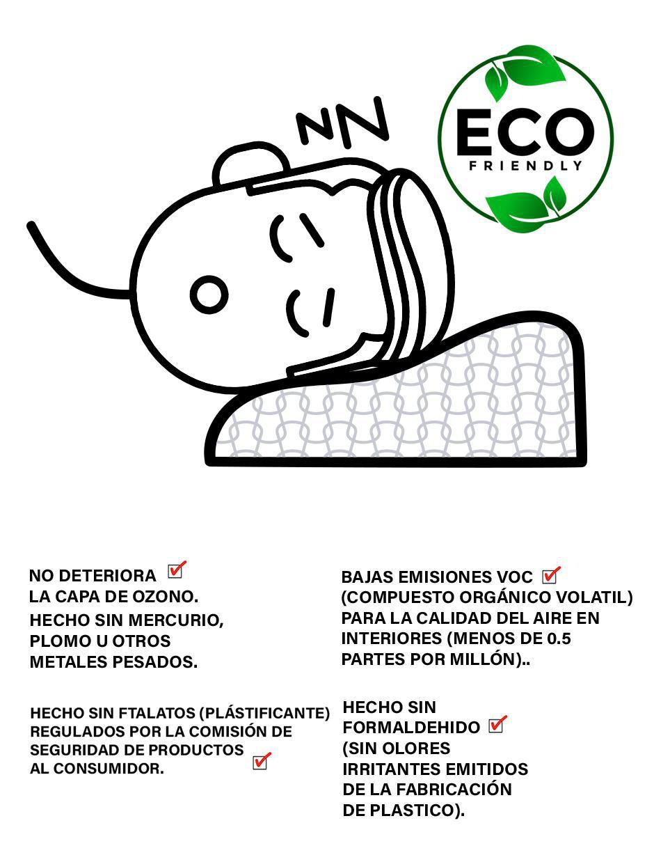 Almohada coprire sin familia o colección "firmeza" media
