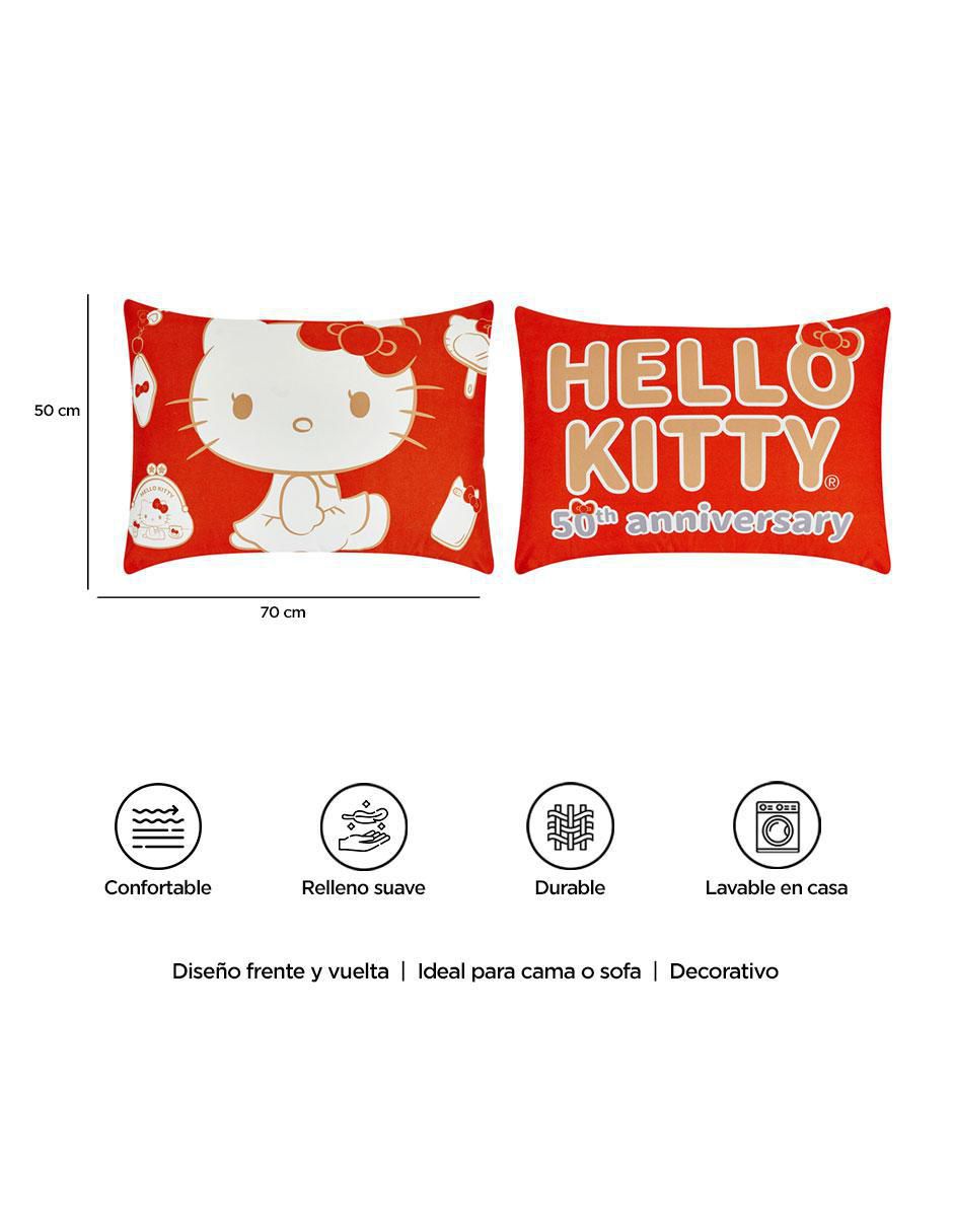 Almohada Hello Kitty 50 Aniversario firmeza media 7