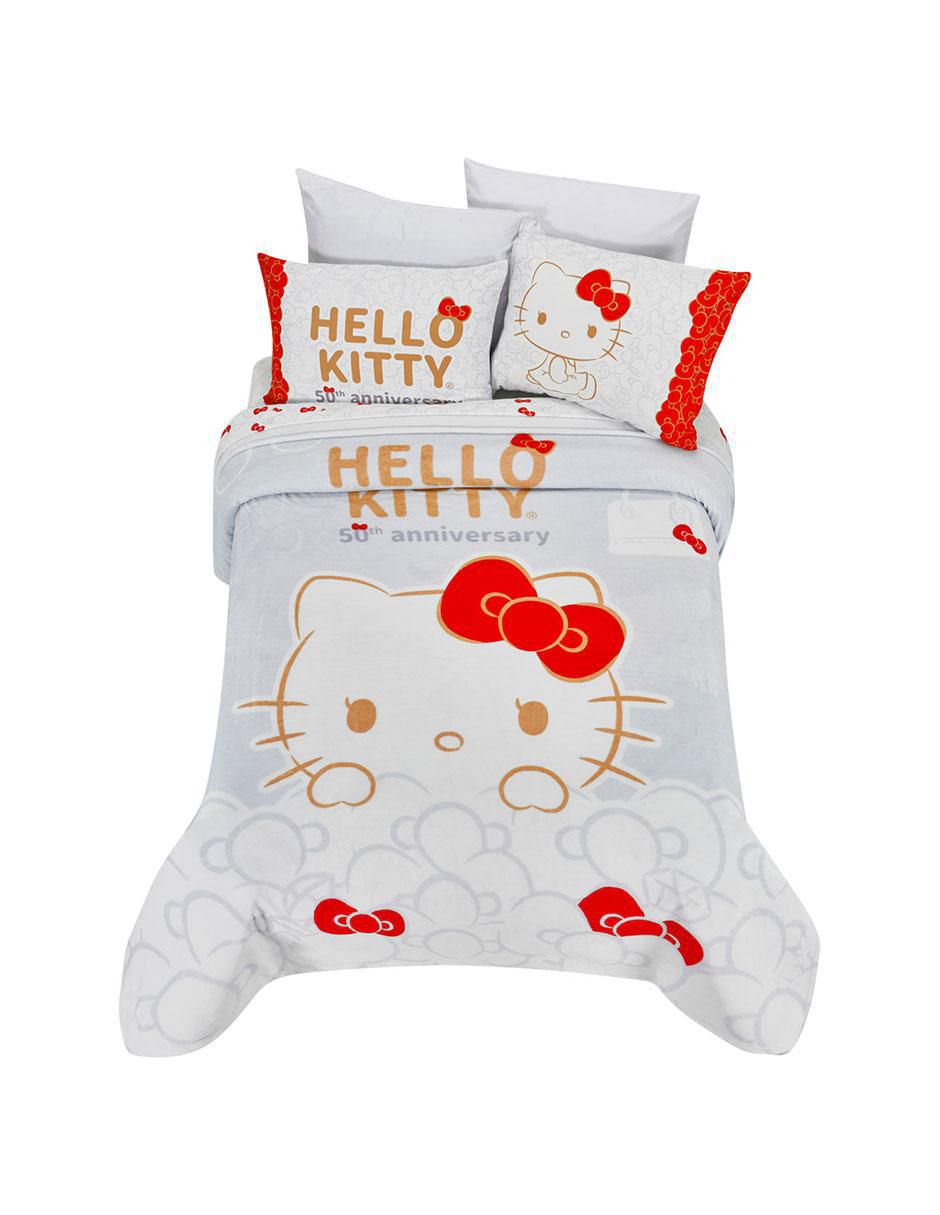 Cobertor Hello Kitty Serenity 50 Aniversario 2