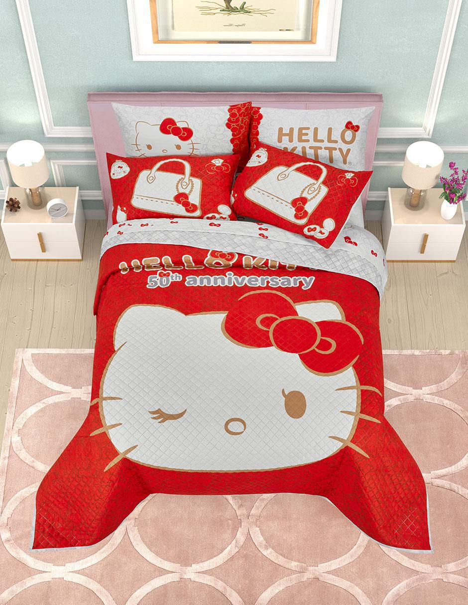 Set de colcha Hello Kitty 50 Aniversario 2
