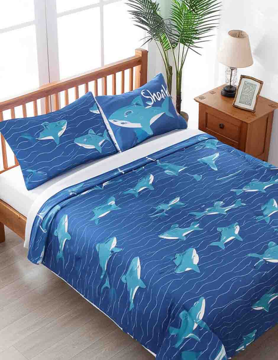 Set edredón Bib Shark