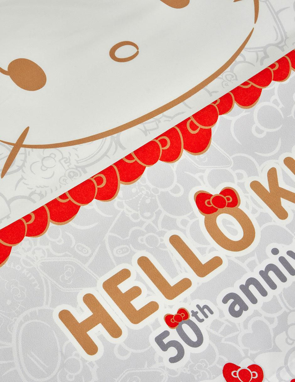Juego de sábanas de poliéster Hello Kitty 50 Aniversario 4