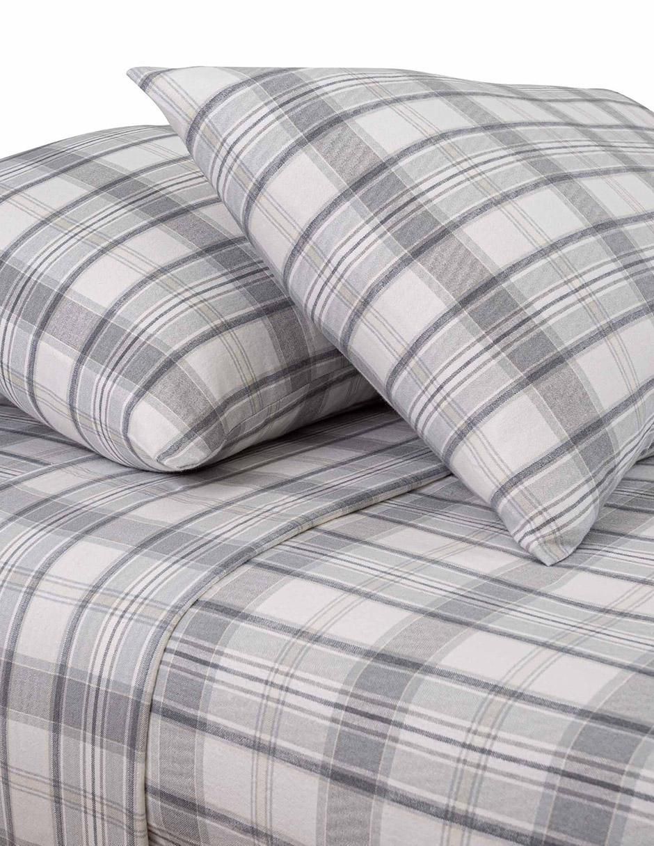 Juego de sábanas de franela 80 hilos Chinook Plaid 2