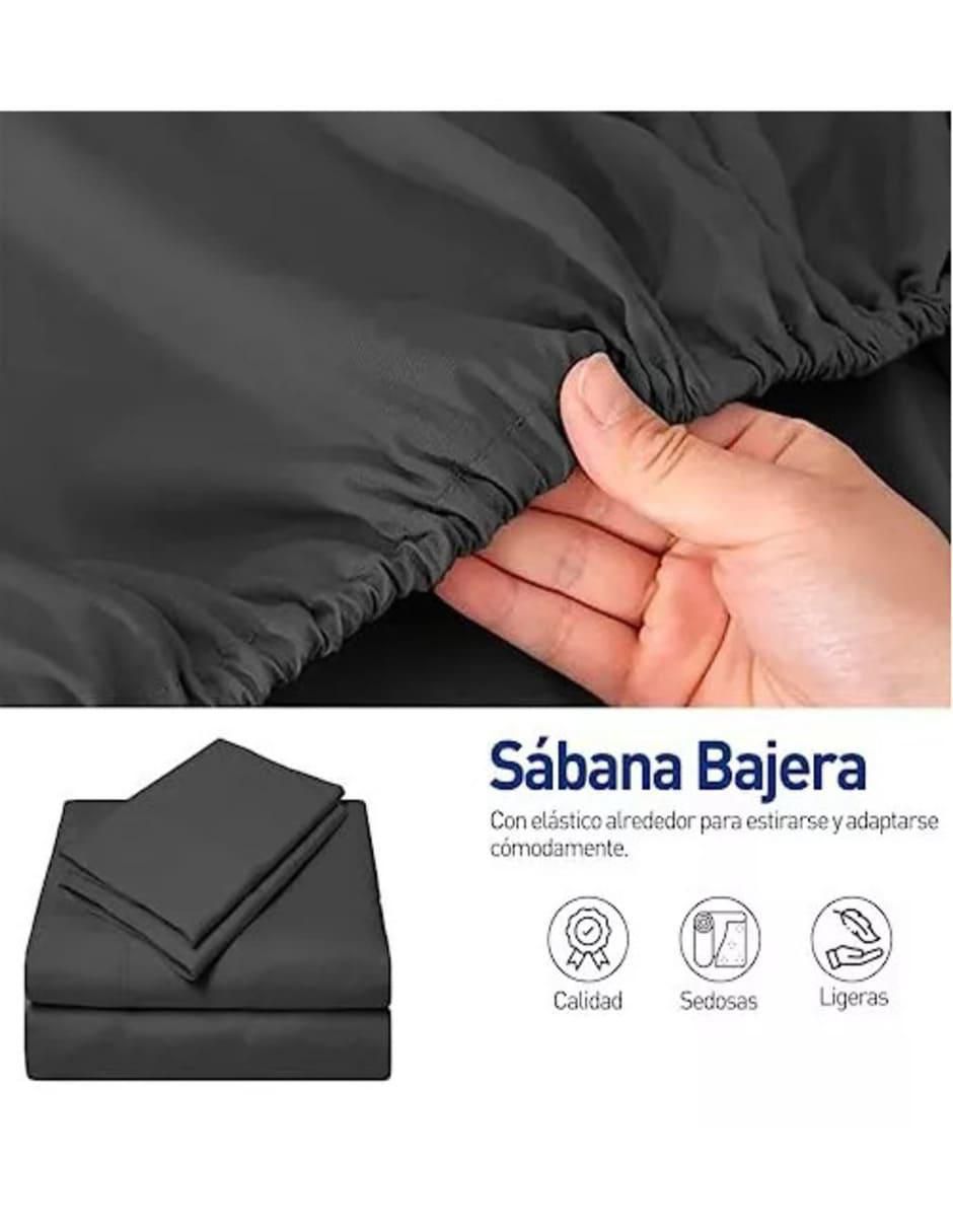 Juego de sábanas de poliéster 80 hilos 4