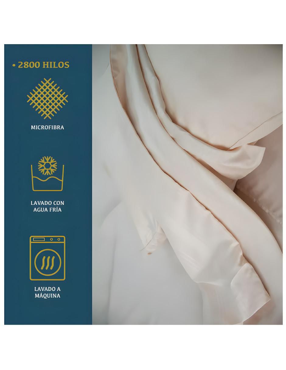 Juego de sábanas de microfibra 2000 hilos 3