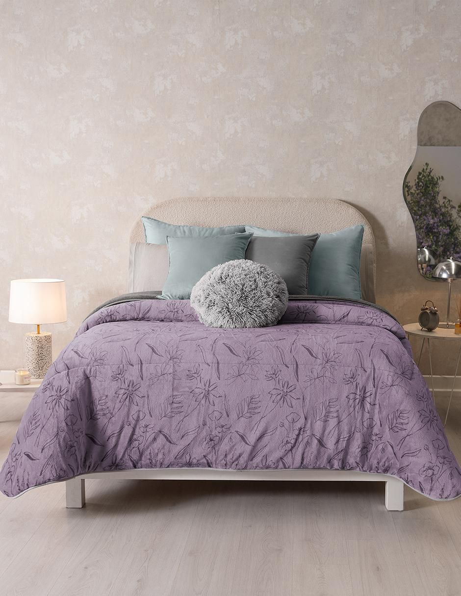 Cobertor Primavera estampado floral