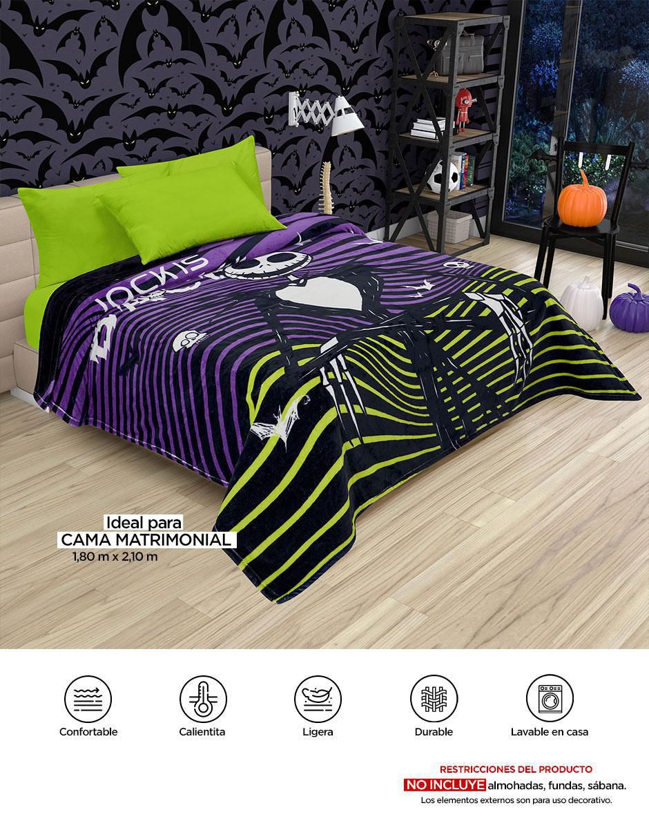 Cobertor Jack Skellington Serenity Back 7