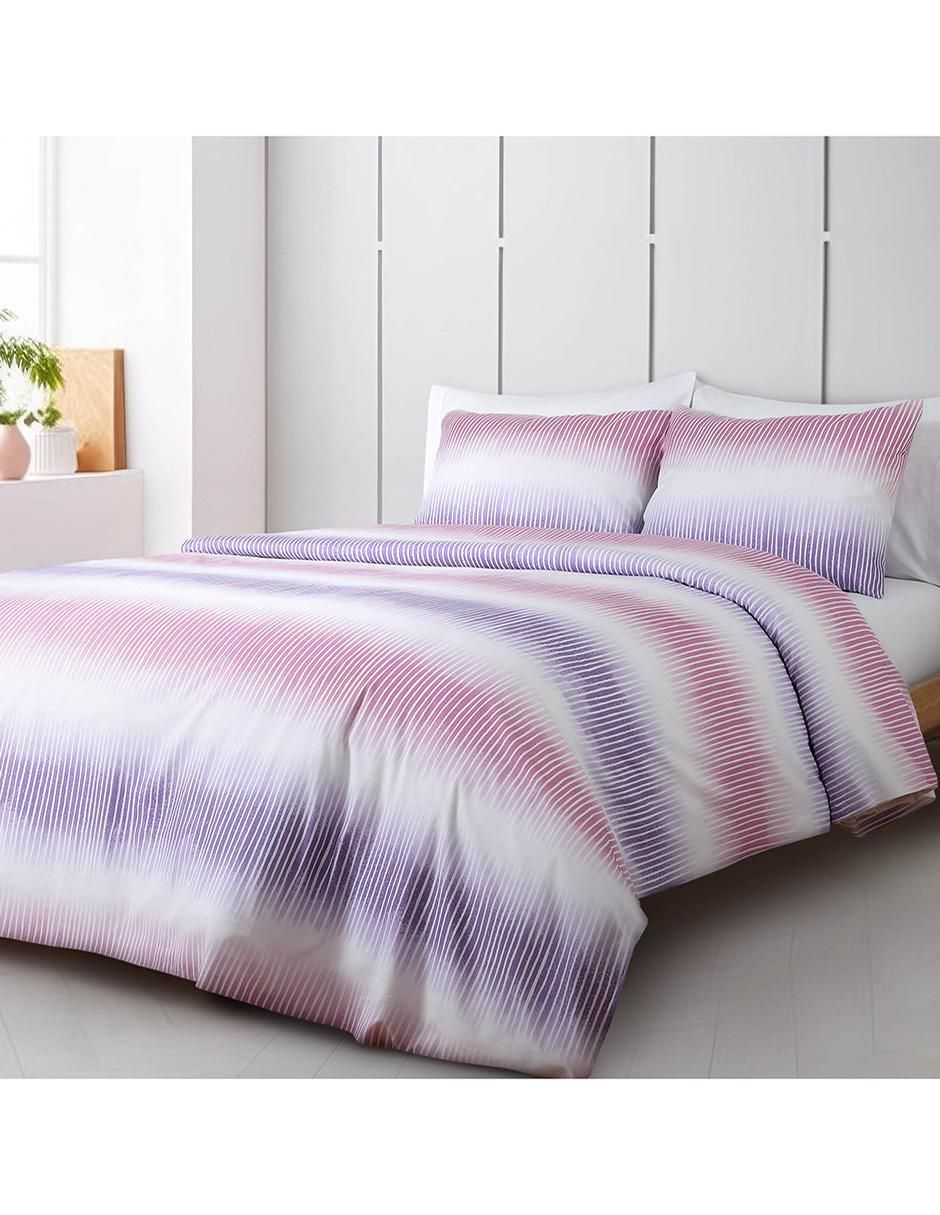 Set edredón Flynn Pink Lilac
