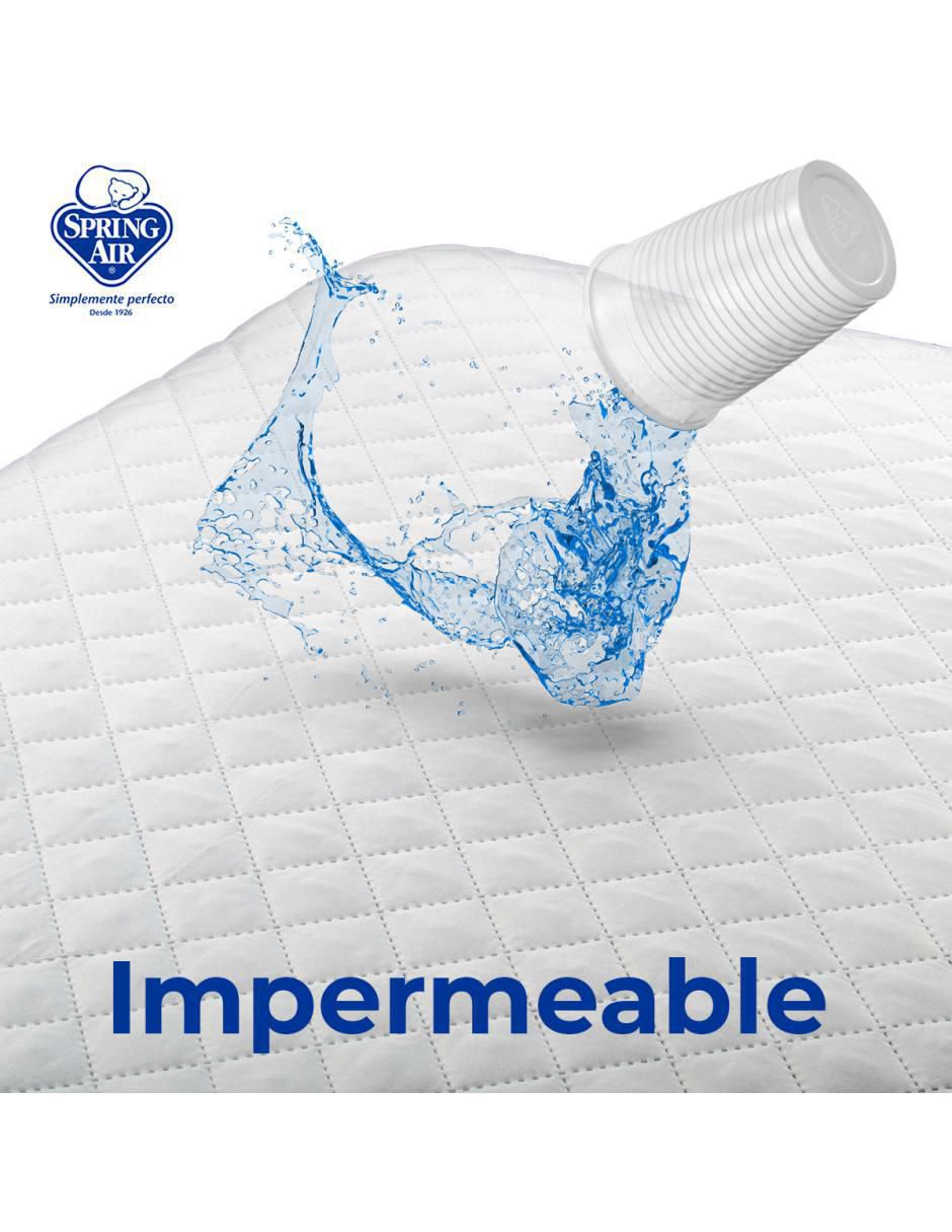 Protector de colchón impermeable repelente 3