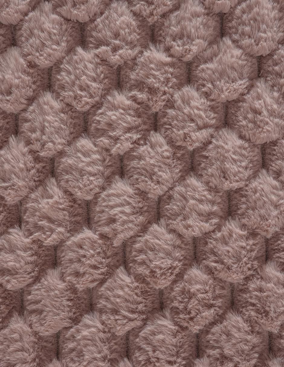 Frazada térmica de tejido microfibra Cozy Blush unisex