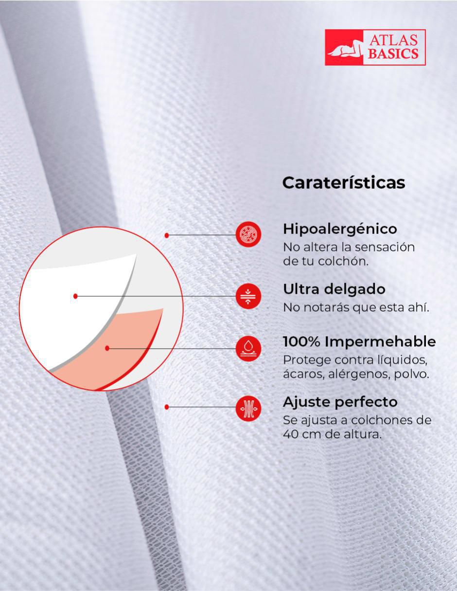 Protector de colchón impermeable Skin System 6