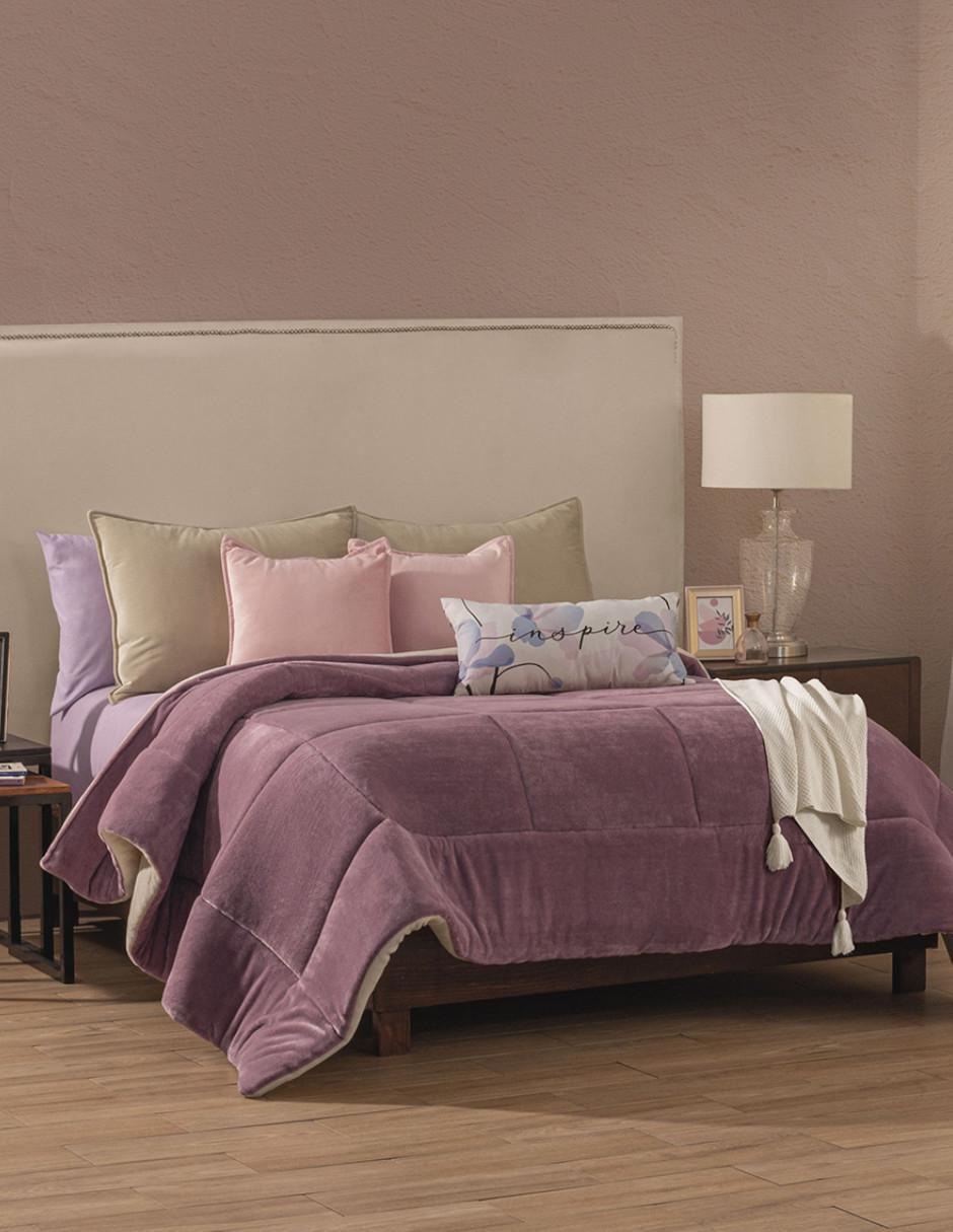 Cobertor Premium Blush Acolchado estampado texturizado 3