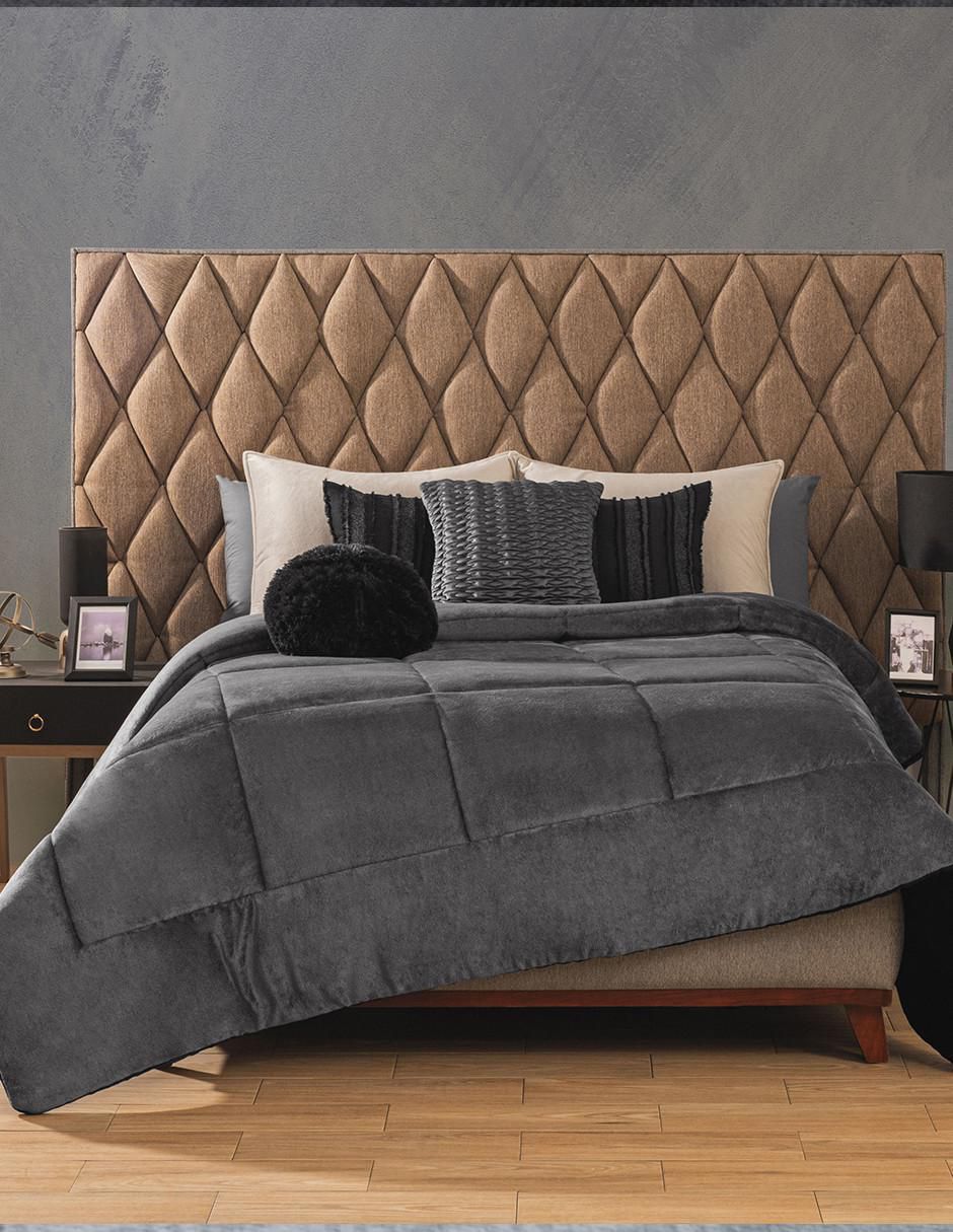 Cobertor Luxe Allure estampado texturizado