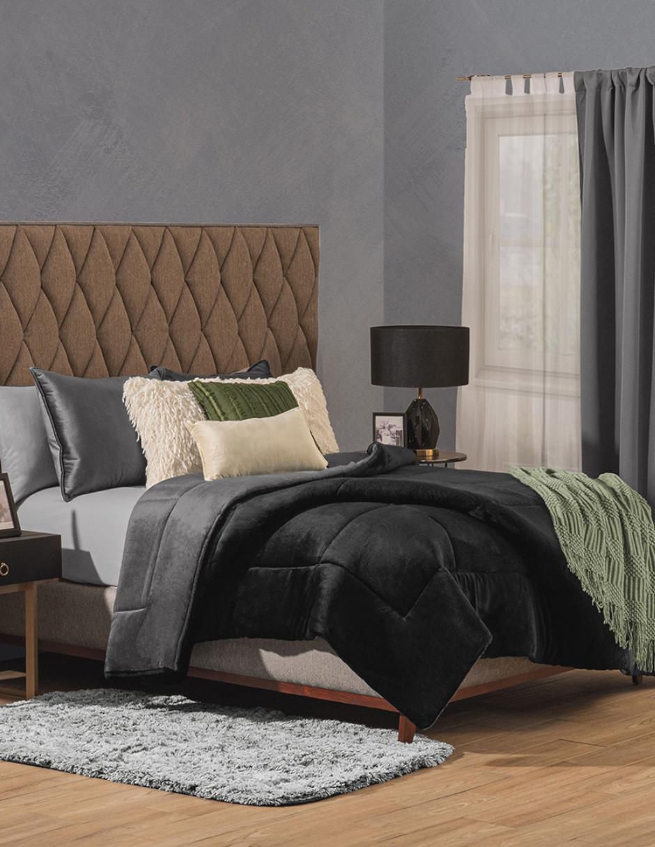 Cobertor Luxe Allure estampado texturizado