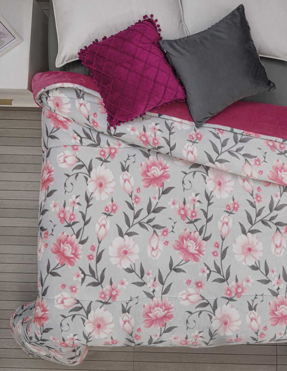 Cobertor Cielo Amarena estampado floral 3