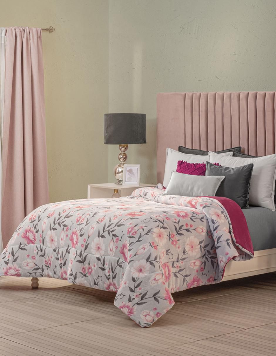 Cobertor Cielo Amarena estampado floral 4