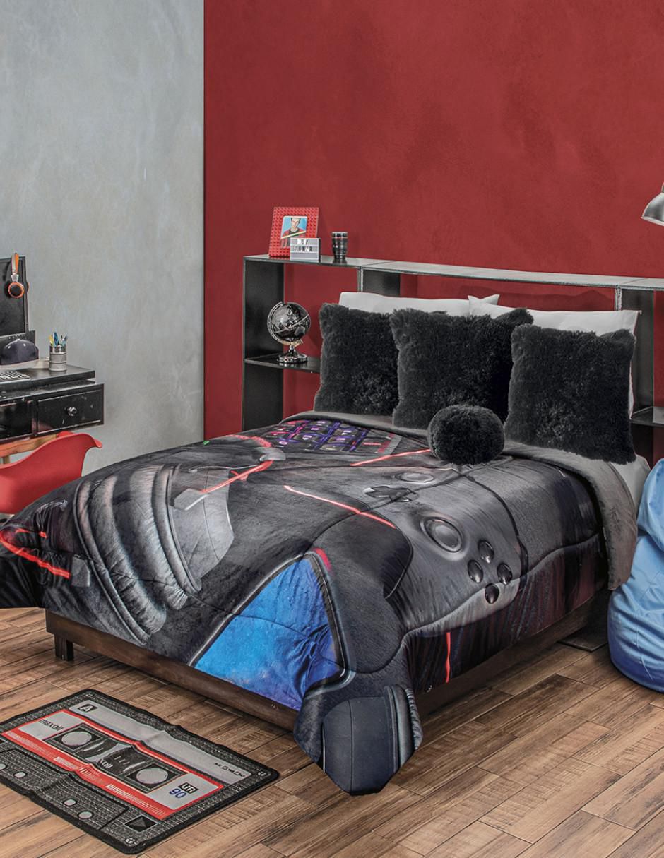 Cobertor Gamer Pro Acolchado estampado gráfico