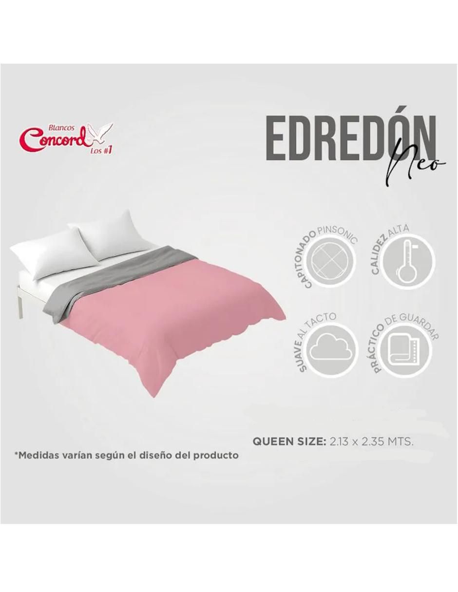 Edredón Neo Rosa King Size 5