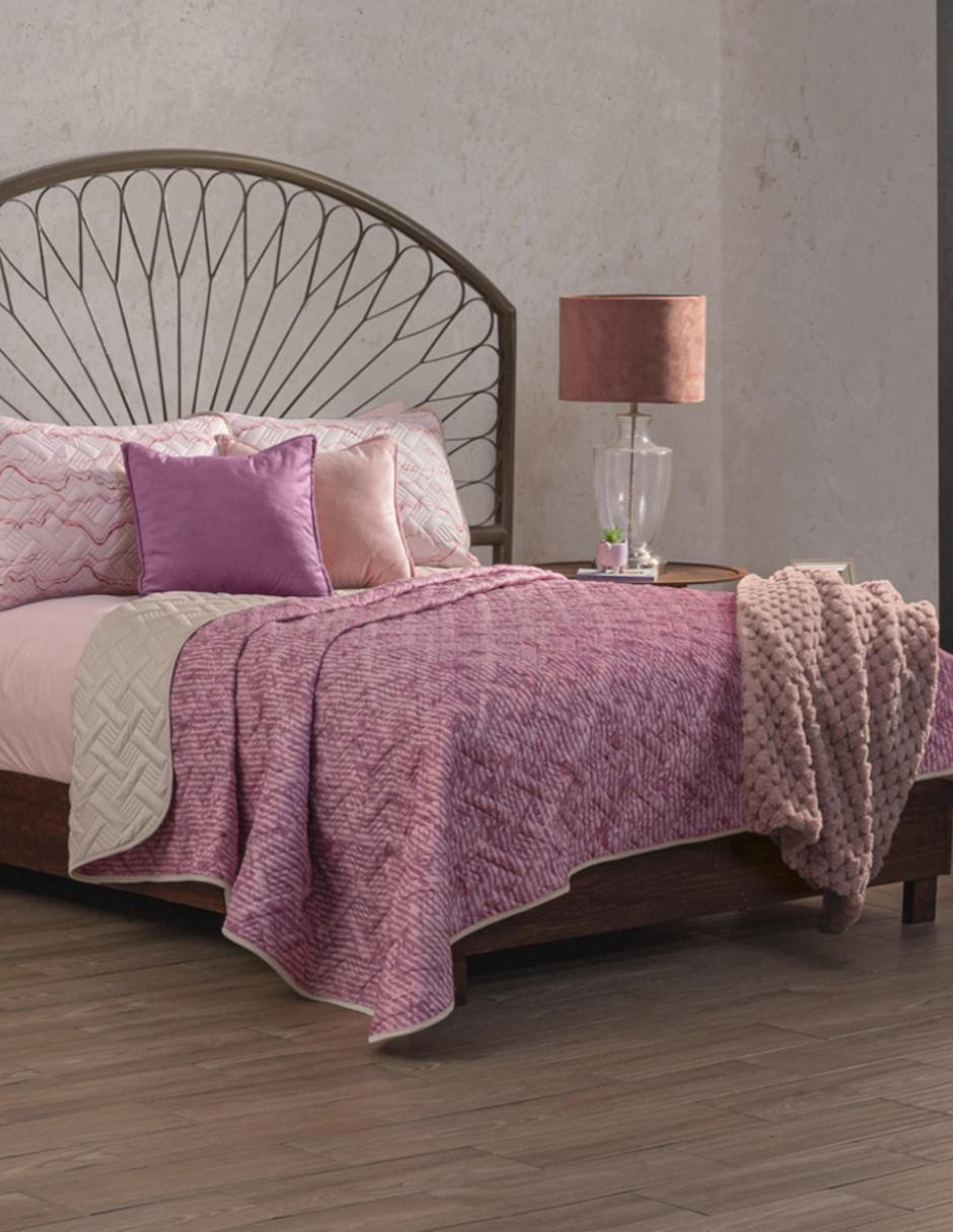 Colcha Pink Print