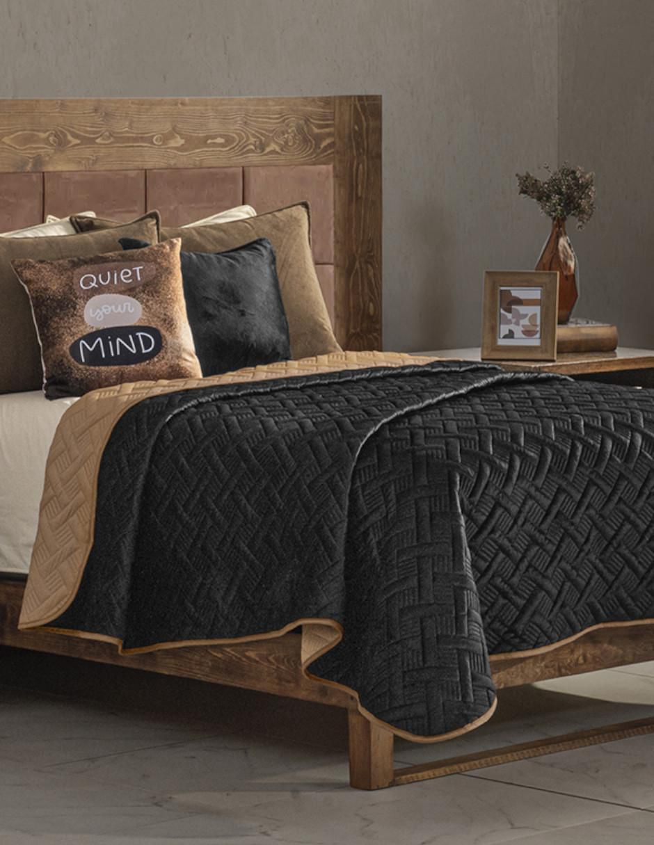 Set de colcha Velvet Stellar Luxury Set de colcha Velvet Stellar Luxury