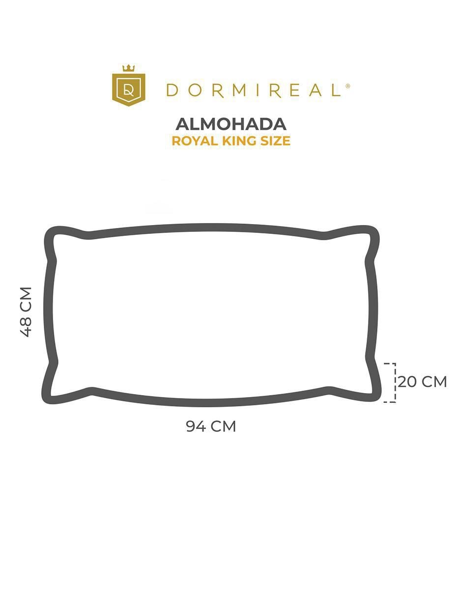 Almohada Royal King Size firmeza media 3