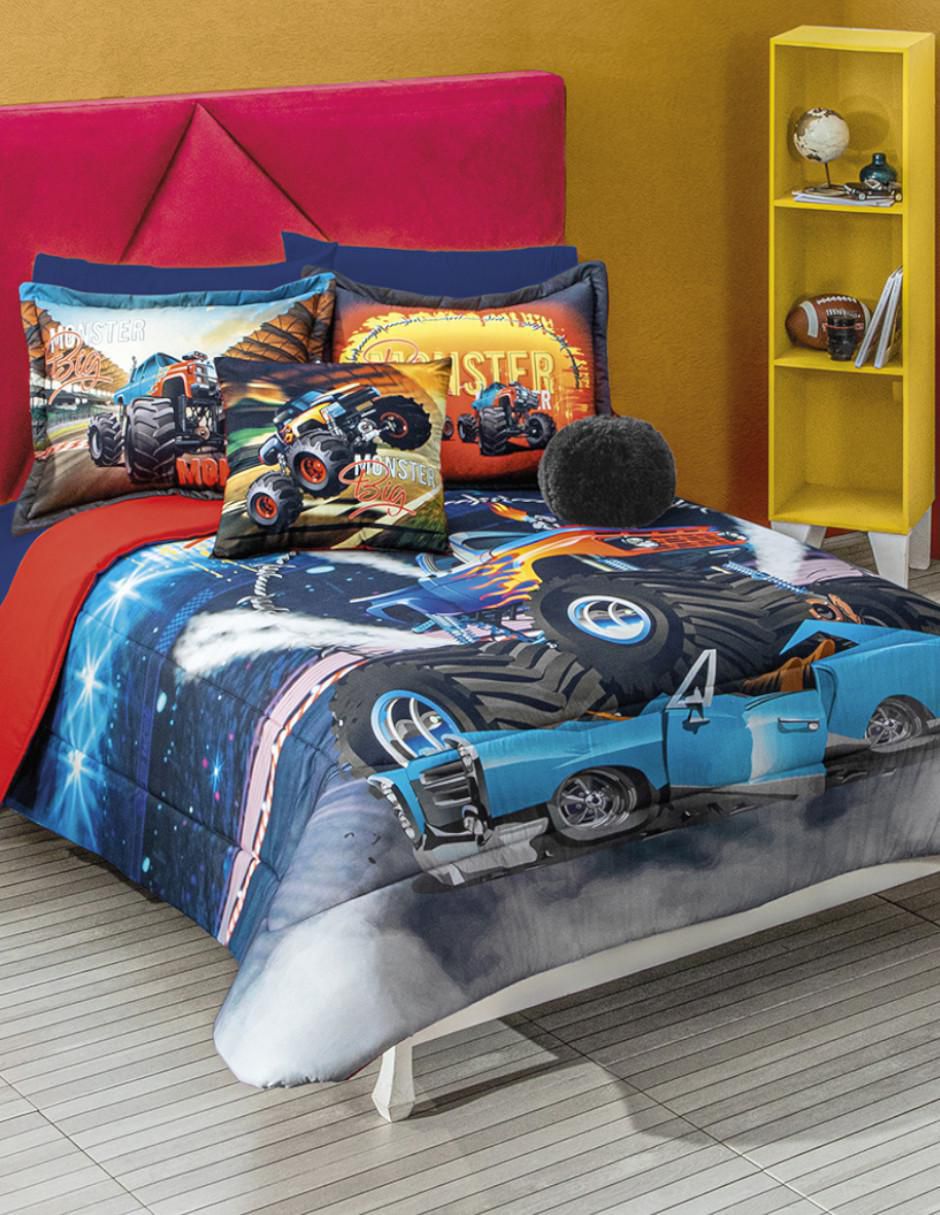 Set edredón Big Trucks Monsters trucks