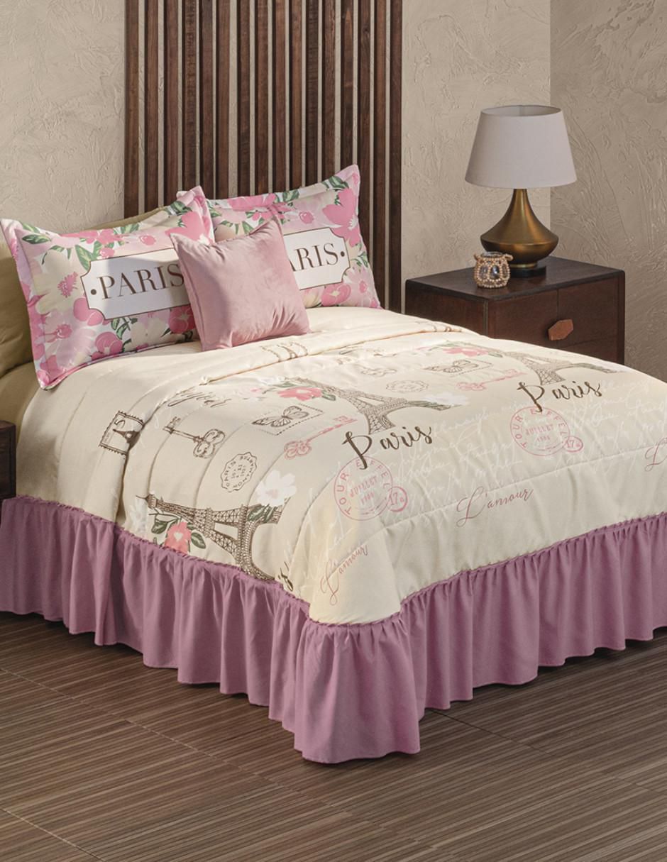 Set de colcha Intima Hogar Paris Olán Suburbia