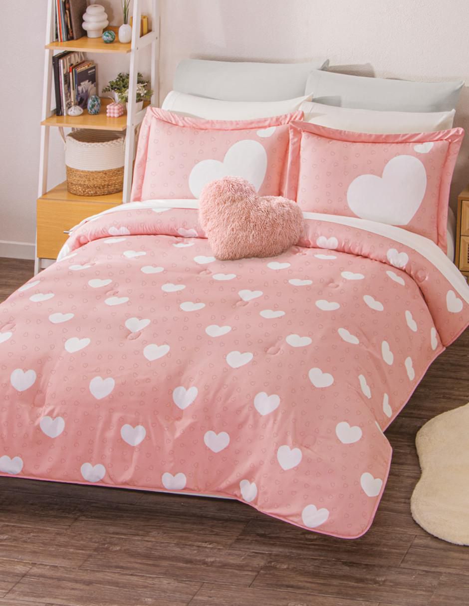 Set edredón Pink Hearts
