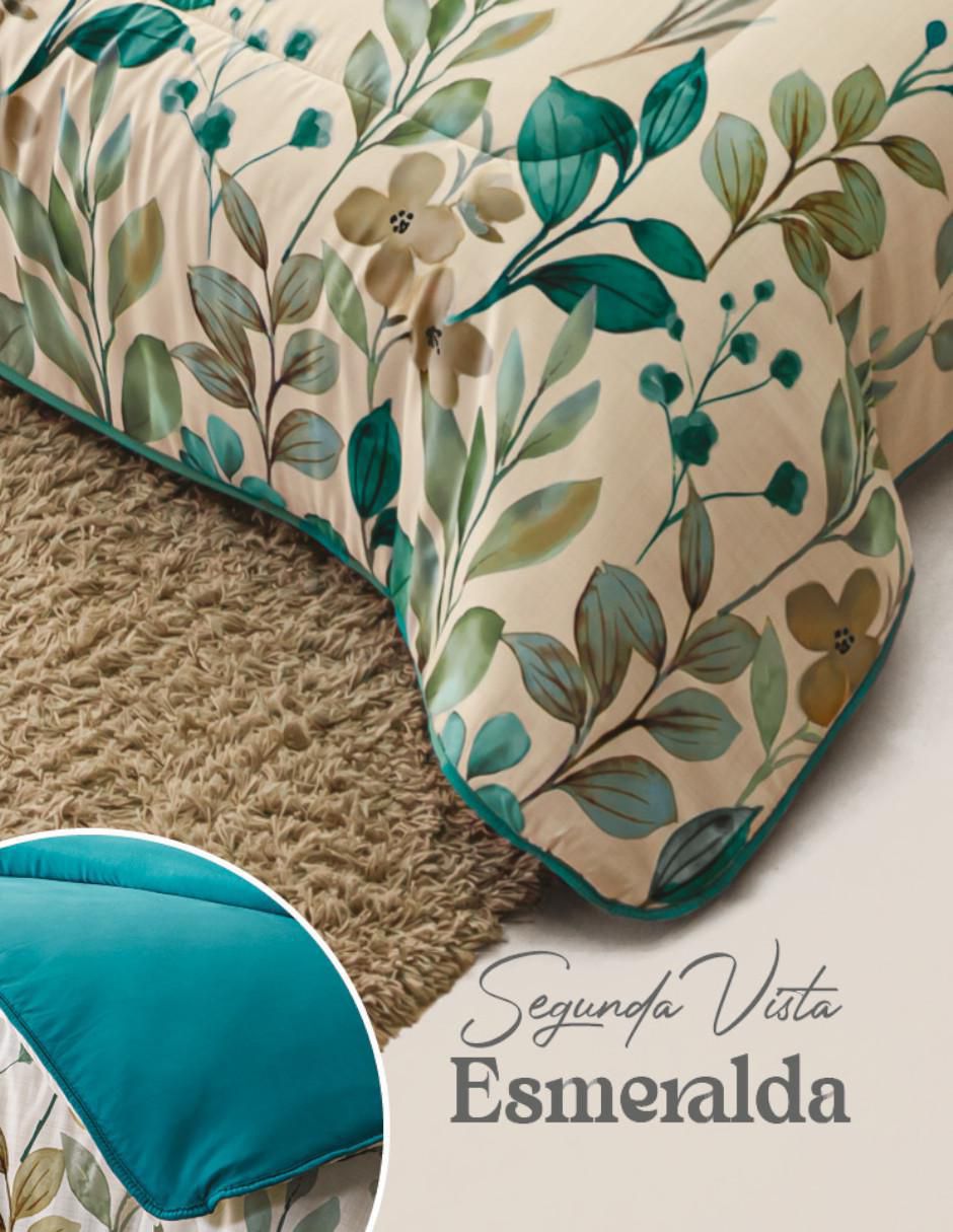 Set edredón Bouquet Jade 3