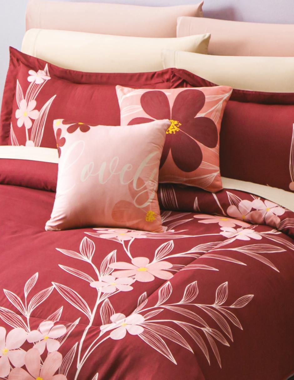 Set edredón Flor de Fuego