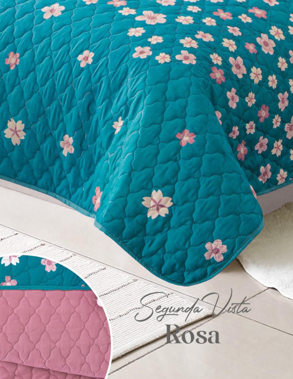 Colcha Efervescencia Floral