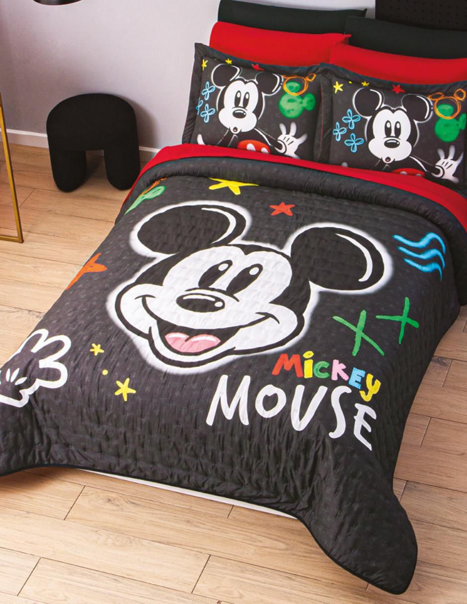 Colcha Mickey Neón